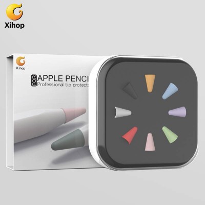 Xihop Wholesale 2021 New Scratch Resistant Simple Tpu Protect Stylus Pen Sleeve Case For Apple Pencil 1 2 Gen